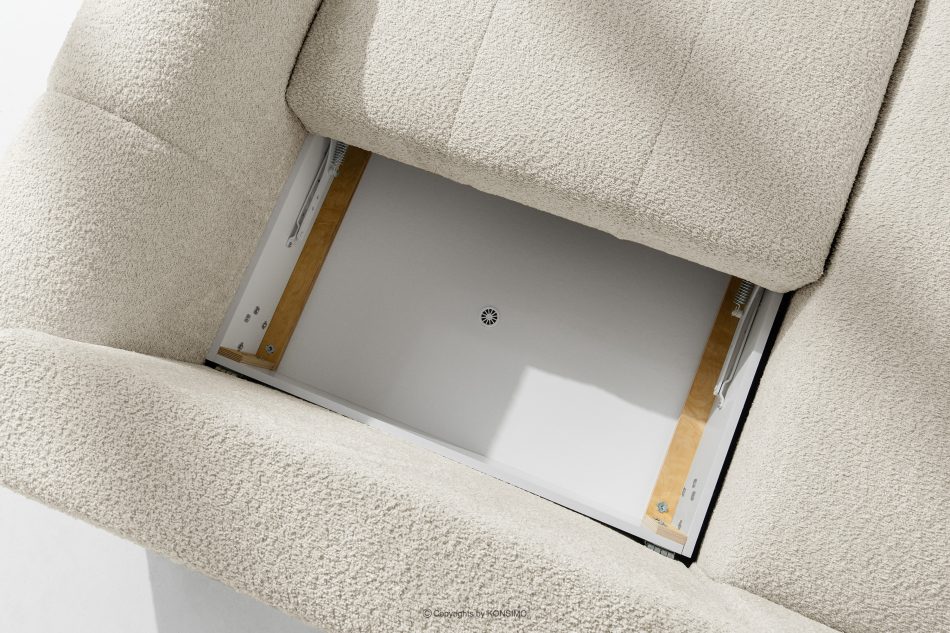 RAVIA Japandi obývací souprava boucle lounge suite bílá bílá - obrázok 13