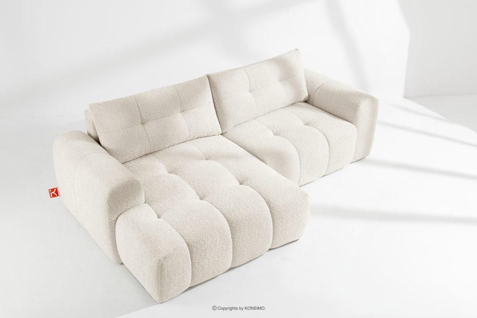 RAVIA Japandi obývací souprava boucle lounge suite bílá bílá - obrázok 20