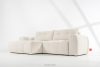 RAVIA Japandi obývací souprava boucle lounge suite bílá bílá - obrázok 22