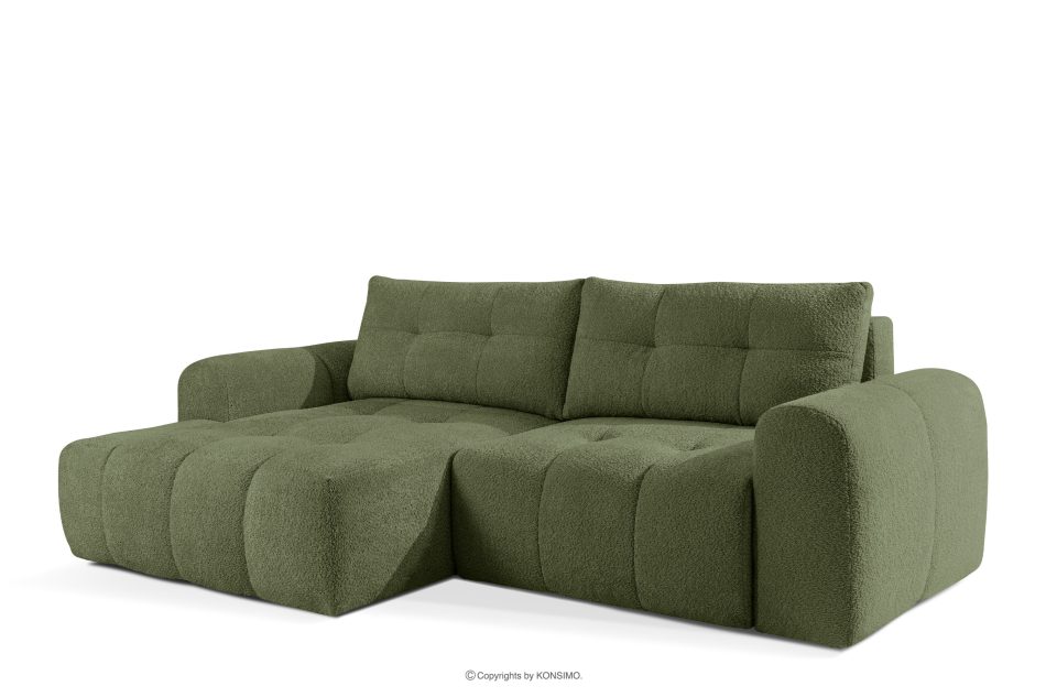 RAVIA Japandi obývací souprava boucle lounge olivová olivová - obrázok 6