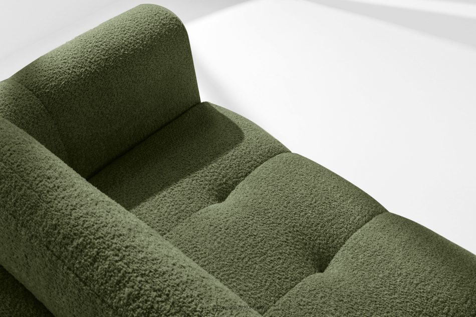 RAVIA Japandi obývací souprava boucle lounge olivová olivová - obrázok 10