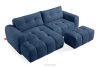 RAVIA Japandi obývací souprava boucle lounge suite tmavě modrá tmavě modrá - obrázok 3