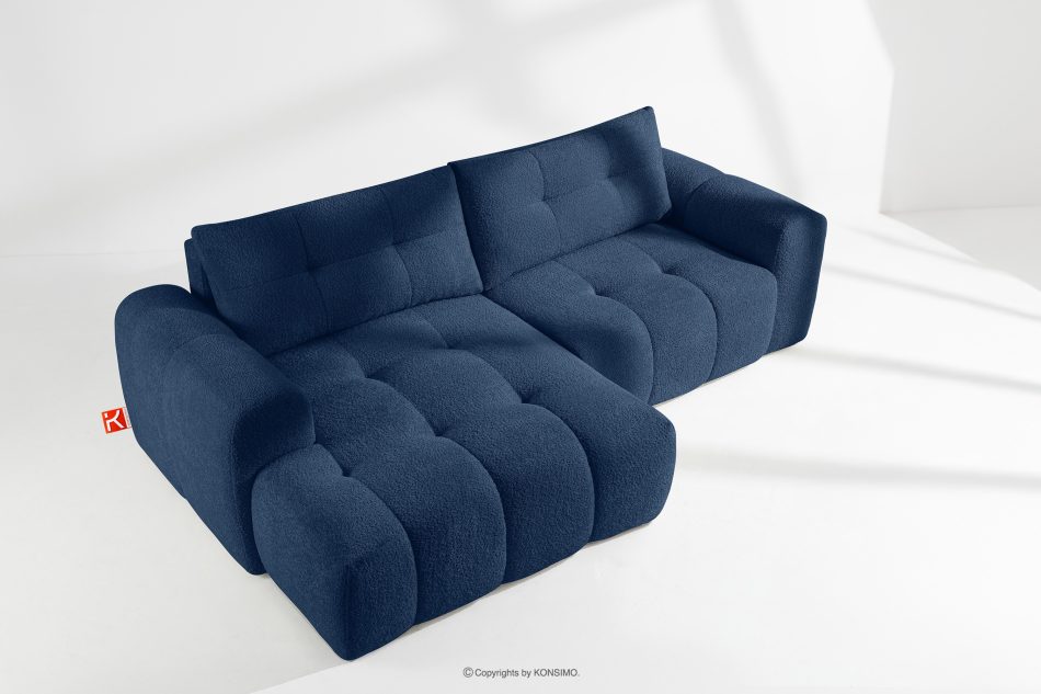 RAVIA Japandi obývací souprava boucle lounge suite tmavě modrá tmavě modrá - obrázok 20