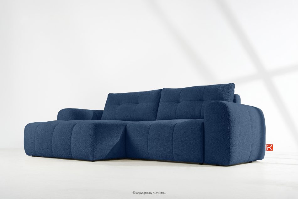RAVIA Japandi obývací souprava boucle lounge suite tmavě modrá tmavě modrá - obrázok 21