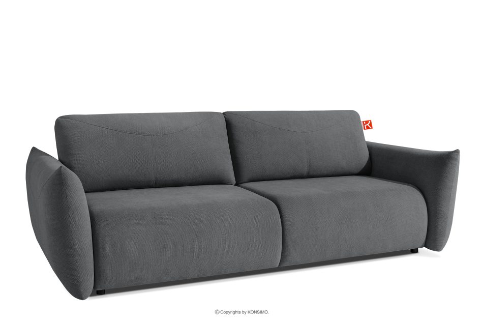 LAVIS Moderná pohovka s úložným priestorom na posteľnú bielizeň v grafitovej farbe grafitová - obrázok 2