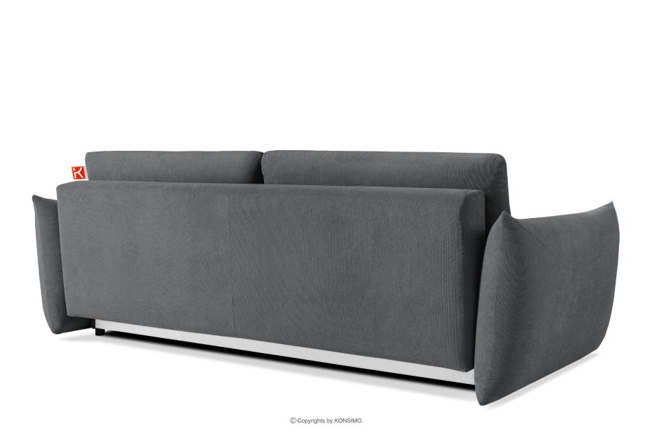 LAVIS Moderná pohovka s úložným priestorom na posteľnú bielizeň v grafitovej farbe grafitová - obrázok 3