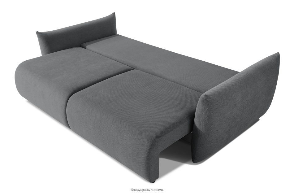 LAVIS Moderná pohovka s úložným priestorom na posteľnú bielizeň v grafitovej farbe grafitová - obrázok 4