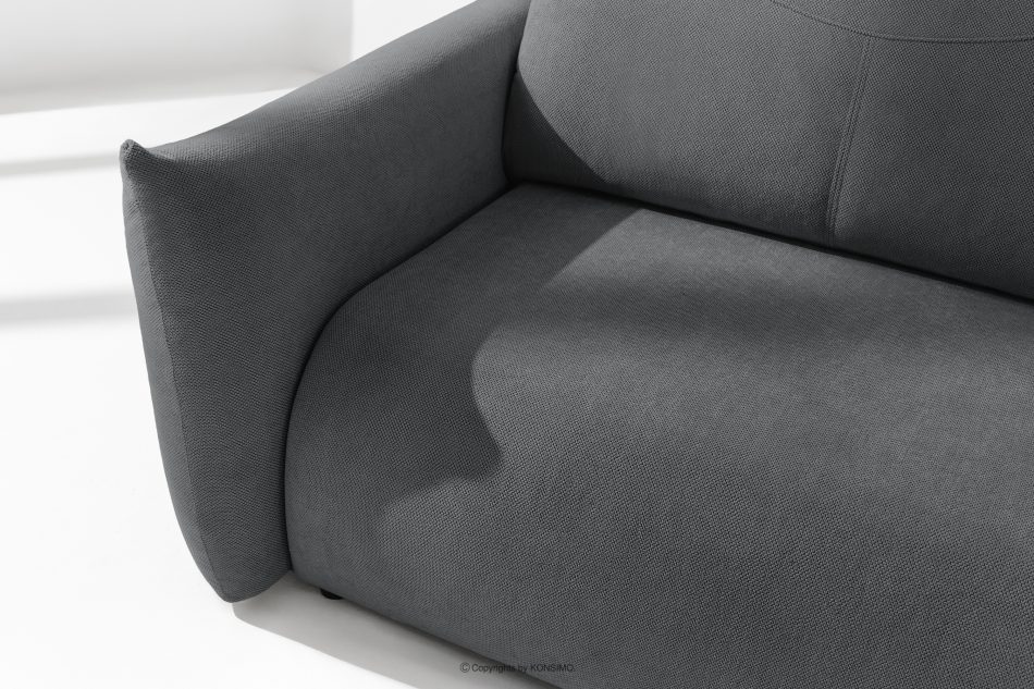 LAVIS Moderná pohovka s úložným priestorom na posteľnú bielizeň v grafitovej farbe grafitová - obrázok 5