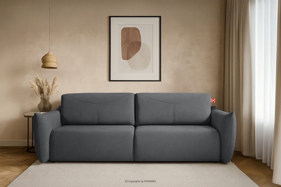 LAVIS Moderná pohovka s úložným priestorom na posteľnú bielizeň v grafitovej farbe grafitová - obrázok 11