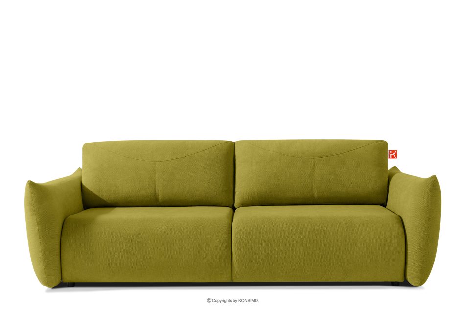 LAVIS Moderná pohovka s úložným priestorom na posteľnú bielizeň v olivovej farbe olivová - obrázok 0