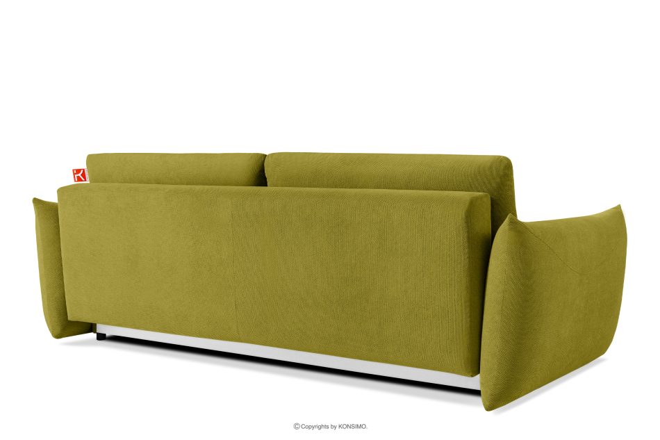 LAVIS Moderná pohovka s úložným priestorom na posteľnú bielizeň v olivovej farbe olivová - obrázok 3