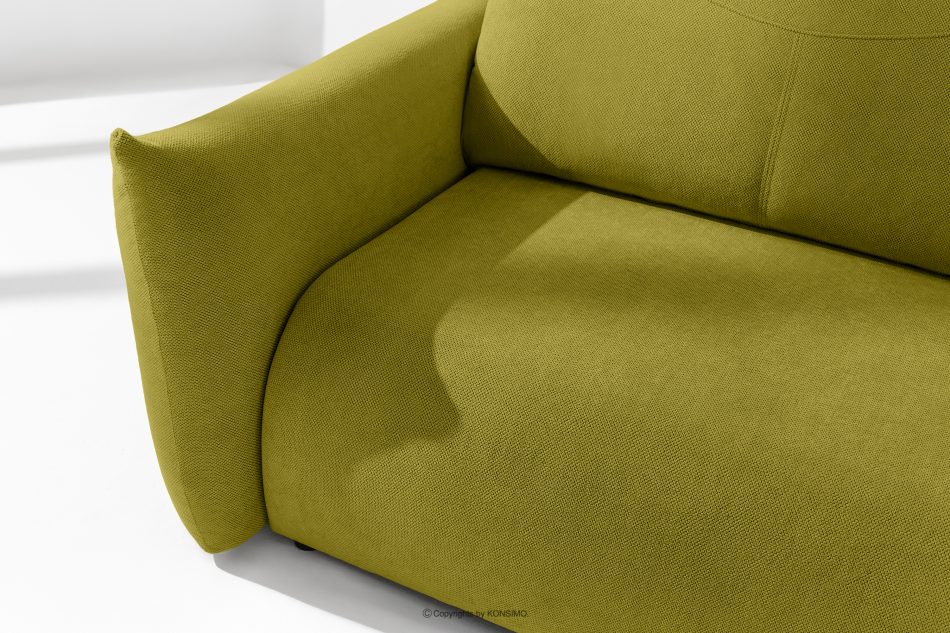 LAVIS Moderná pohovka s úložným priestorom na posteľnú bielizeň v olivovej farbe olivová - obrázok 5