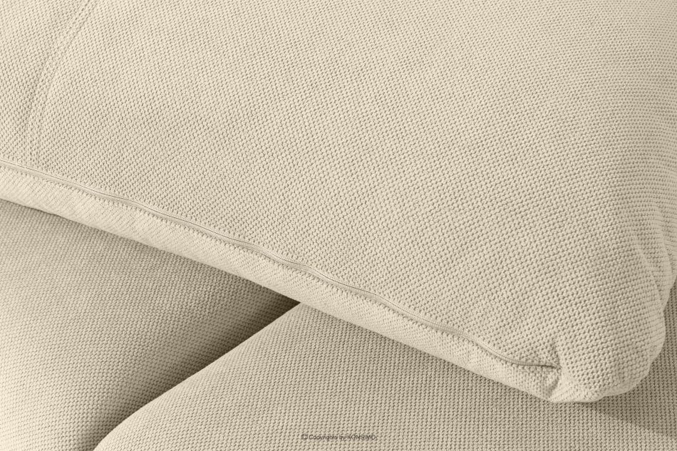 LAVIS Moderná pohovka s úložným priestorom na posteľnú bielizeň v ecru farbe ecru - obrázok 7