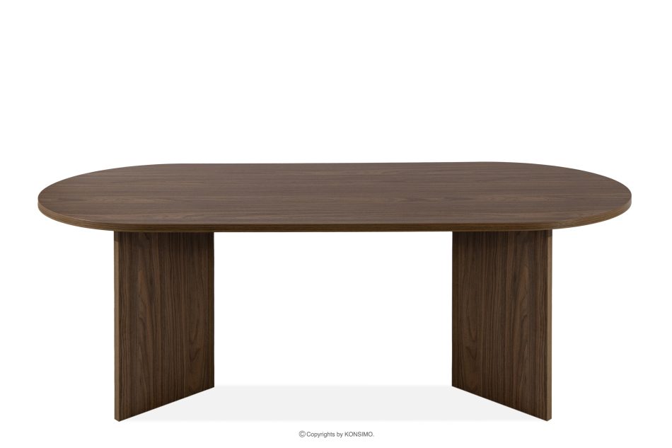 FABER Jedálenský stôl v modernom štýle tmavý orech tmavý orech - obrázok 4