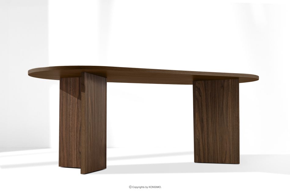 FABER Jedálenský stôl v modernom štýle tmavý orech tmavý orech - obrázok 11