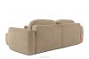 ELOSA Rohová pohovka Japandi z bouclé tkaniny ľavá béžová béžová - obrázok 6