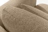 ELOSA Rohová pohovka Japandi z bouclé tkaniny ľavá béžová béžová - obrázok 10