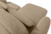 ELOSA Rohová pohovka Japandi z bouclé tkaniny ľavá béžová béžová - obrázok 12