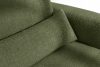 ELOSA Ľavá rohová pohovka a kreslo v japonskom štýle bouclé olivová olivová - obrázok 10