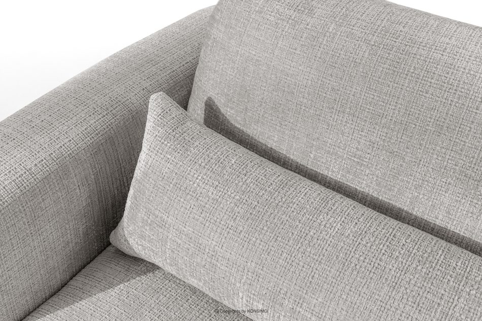 ELOSA Kreslo Japandi zo svetlosivej ženilky světle šedá - obrázok 7