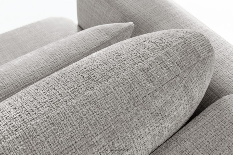 ELOSA Kreslo Japandi zo svetlosivej ženilky světle šedá - obrázok 8