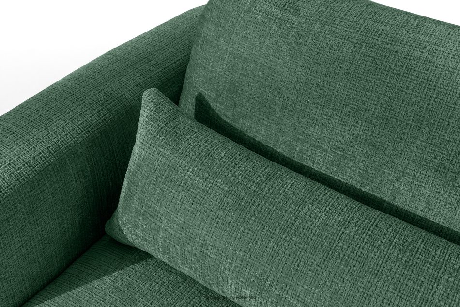 ELOSA Kreslo v japonskom štýle zo zelenej ženilky zelená - obrázok 7