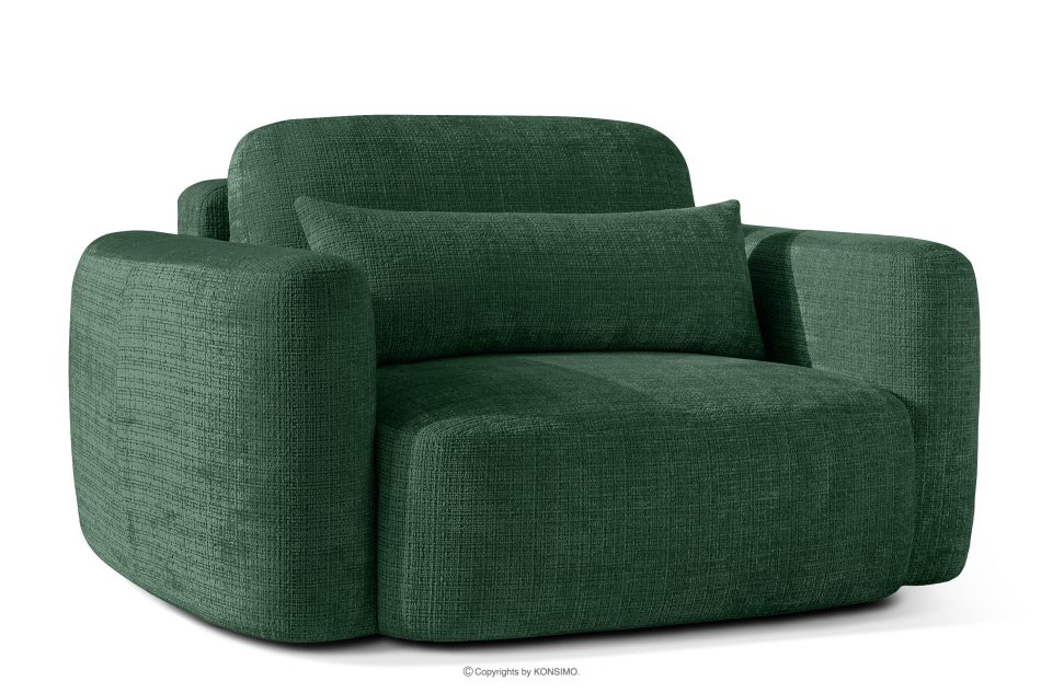 ELOSA Japonská pohovka a kreslo zo zelenej ženilky zelená - obrázok 18