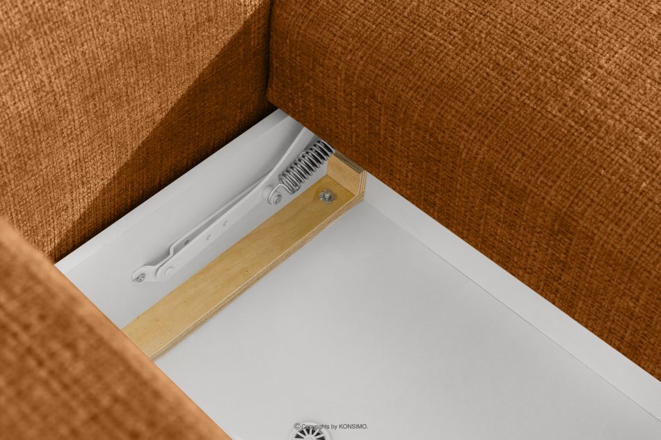 ELOSA Japonská pohovka a kreslo z červenej ženilky rudá - obrázok 14