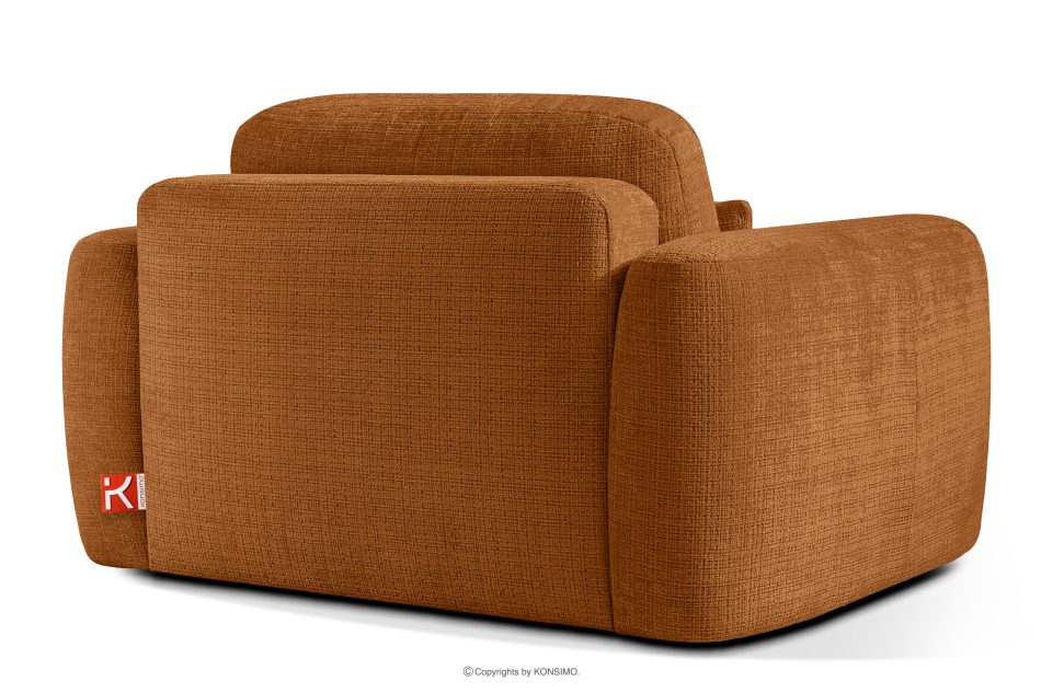 ELOSA Japonská pohovka a kreslo z červenej ženilky rudá - obrázok 19