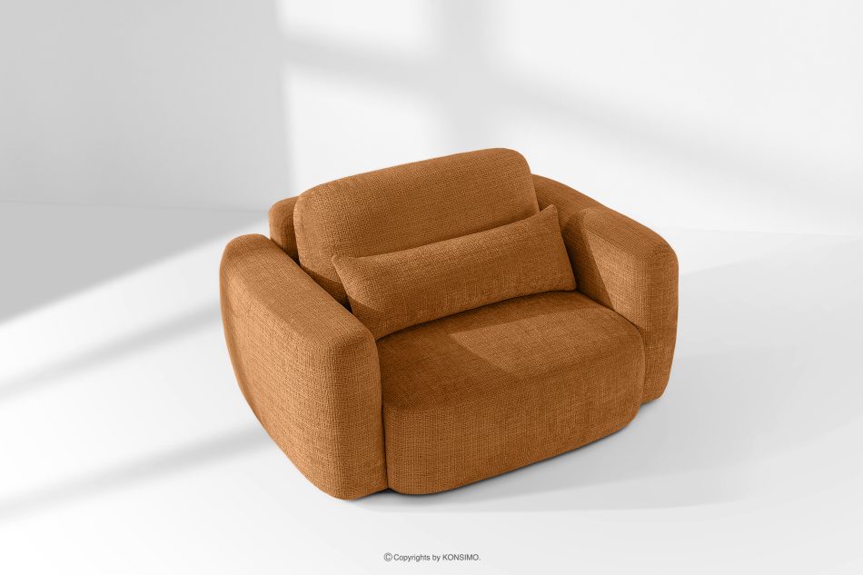 ELOSA Japonská pohovka a kreslo z červenej ženilky rudá - obrázok 24