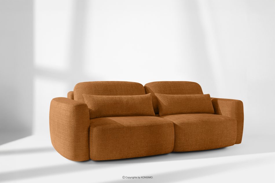 ELOSA Japonská pohovka a kreslo z červenej ženilky rudá - obrázok 27