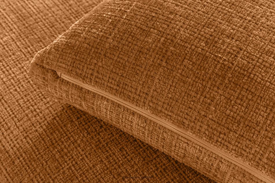 VERUS Mäkká rohová pohovka zšenilová tkanina pravá červená červená - obrázok 9