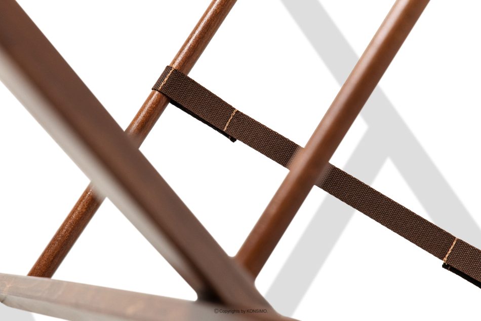 AGLAS Hnedý vešiak na odevy z bukového dreva hnedá - obrázok 6