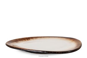 PRIMA, https://konsimo.sk/kolekcie/prima/ Ručne glazovaný svetlo béžový jedálenský tanier svetlo béžová - obrázok