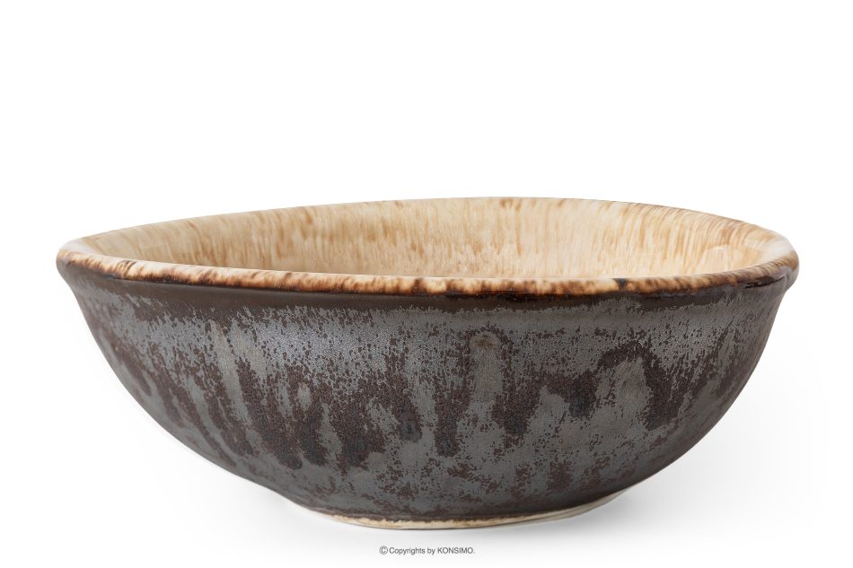 PRIMA Ručne glazovaná svetlo béžová miska svetlo béžová - obrázok 0