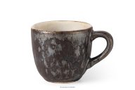 Ručne glazovaná svetlo béžová šálka na espresso