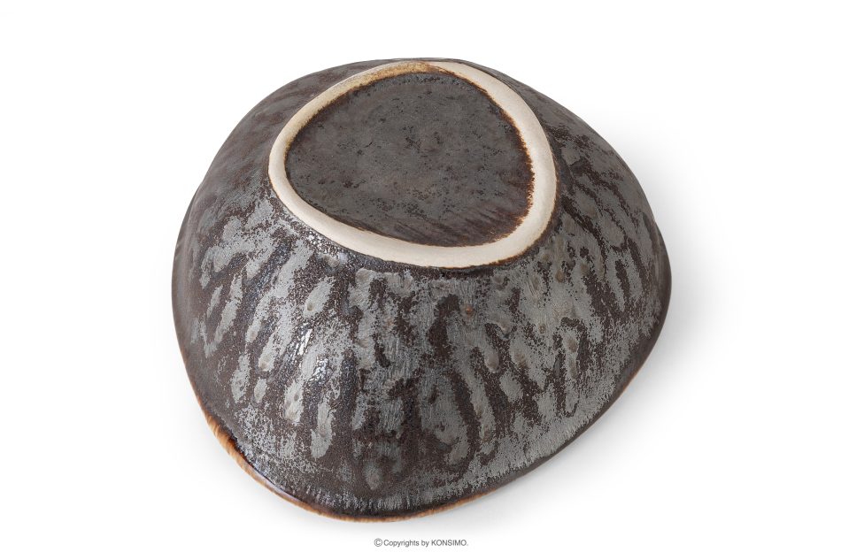 PRIMA Ručne glazovaná keramická misa na šalát 6 ks svetlo béžová svetlo béžová - obrázok 4