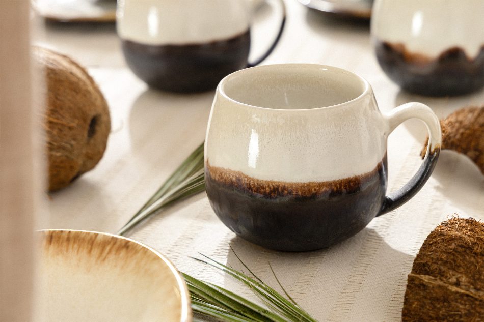 PRIMA Súprava na kávu a raňajky pre 6 osôb (42 ks) svetlo béžová svetlo béžová - obrázok 22