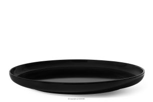 VICTO, https://konsimo.sk/kolekcie/victo/ Jedálenský tanier lesklý čierny lesklá čierna - obrázok