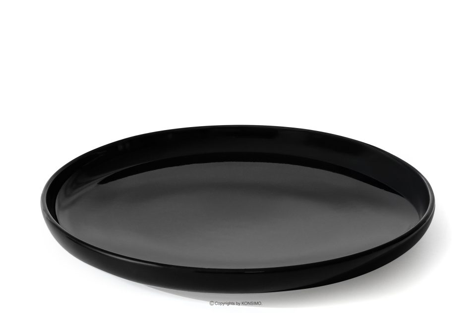 VICTO Jedálenská súprava lesklá čierna 6 os (18 ks) lesklá čierna - obrázok 2