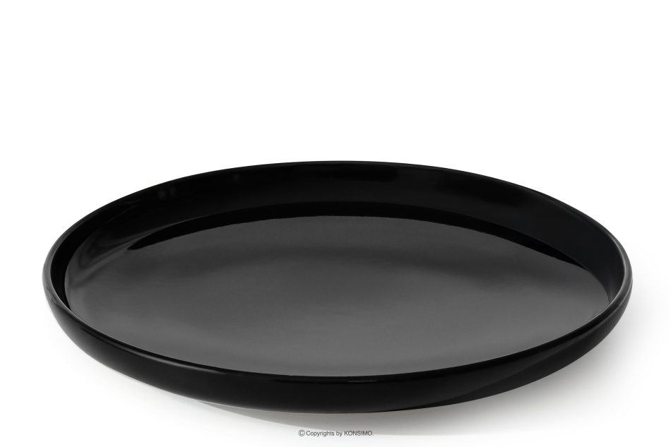 VICTO Jedálenská súprava lesklá čierna 6 os (18 ks) lesklá čierna - obrázok 4