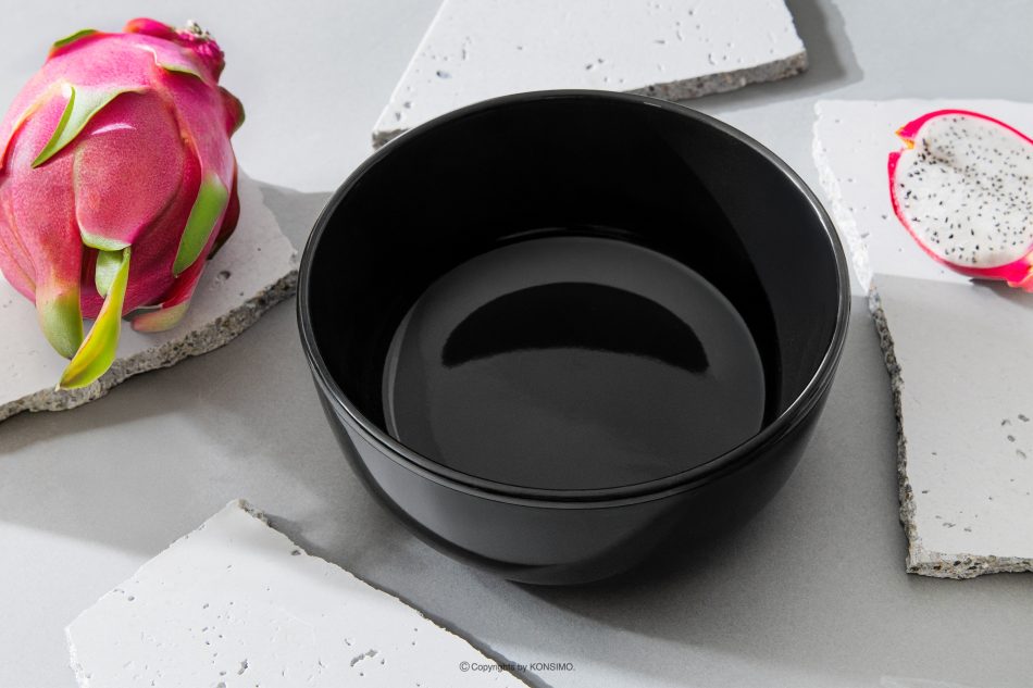 VICTO Jedálenská súprava lesklá čierna 6 os. (24 ks) lesklá čierna - obrázok 13