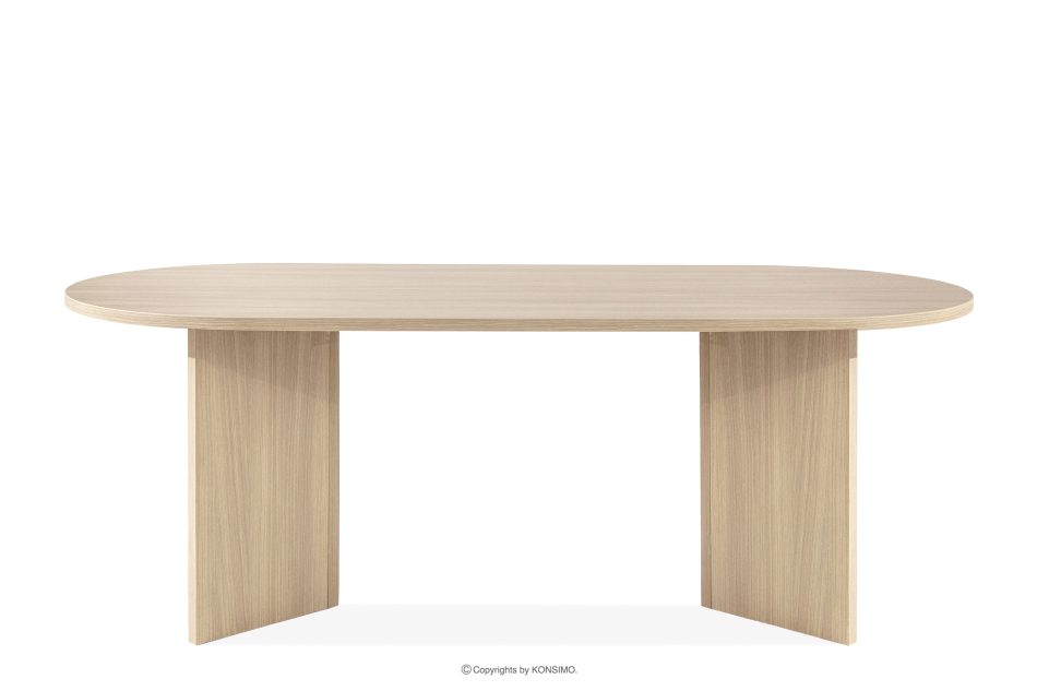 FABER Jedálenský stôl v modernom štýle svetlý dub svetlý dub - obrázok 0