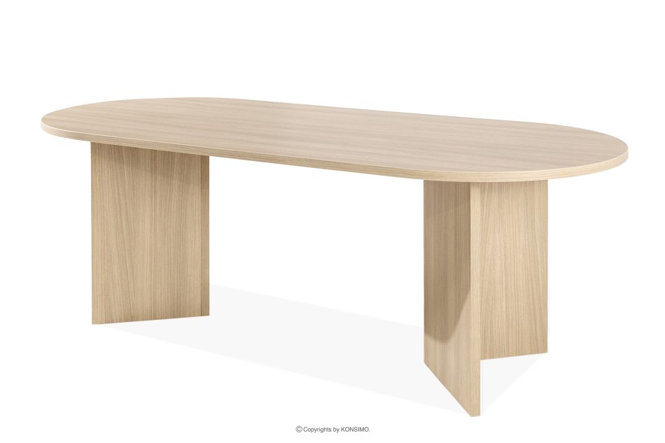 FABER Jedálenský stôl v modernom štýle svetlý dub svetlý dub - obrázok 2