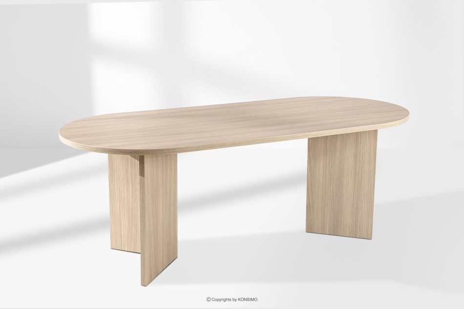 FABER Jedálenský stôl v modernom štýle svetlý dub svetlý dub - obrázok 1