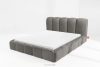 MERIDE Čalúnená posteľ 200 cm s tmavosivým prešívaním tmavo šedá - obrázok 14