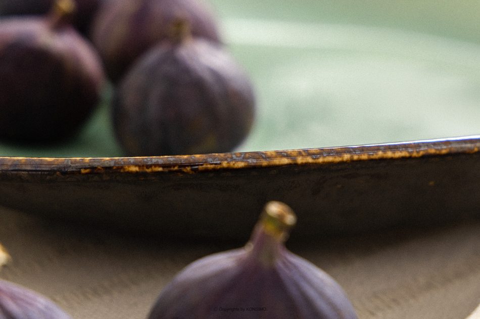 PRIMA Hlboký servírovací tanier ručne glazovaný šalviová farba šalviová farba - obrázok 6