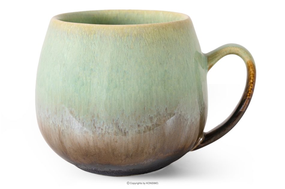 PRIMA Ručne glazovaný šalviová farba hrnček šalviová farba - obrázok 0