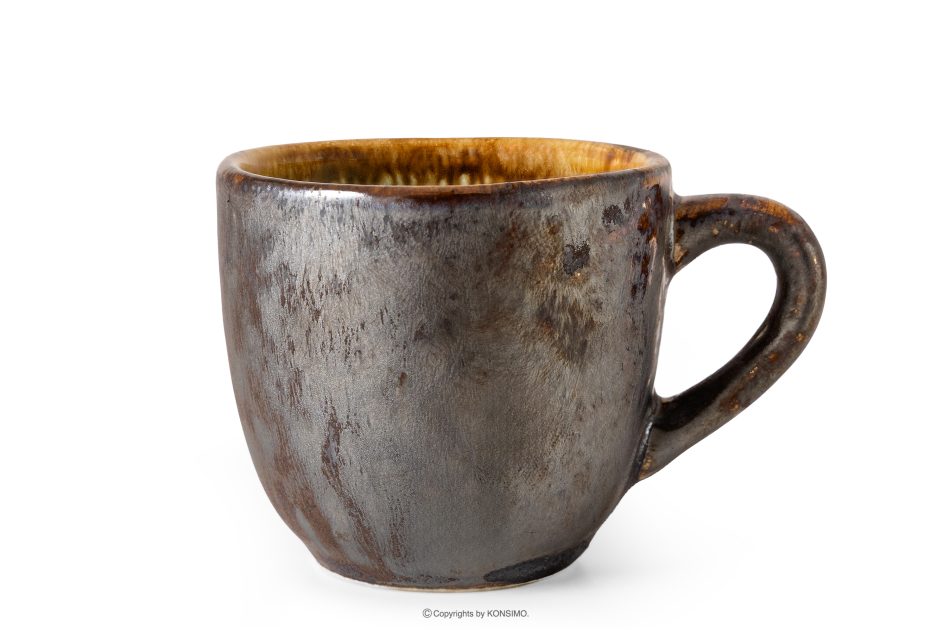 PRIMA Ručne glazovaná šalviová farba šálka na espresso šalviová farba - obrázok 0