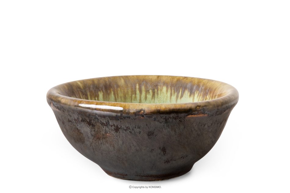 PRIMA Ručne glazovaná keramická misa na dip 6 ks šalviová farba šalviová farba - obrázok 2